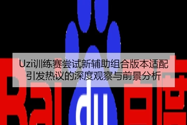 Uzi训练赛尝试新辅助组合版本适配引发热议的深度观察与前景分析
